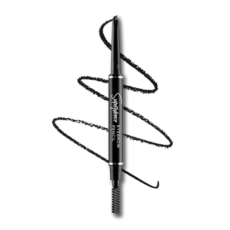 RENEE Superdense Eyebrow Pencil with Spoolie Black Smudge Proof Waterproof Highly Pigmented for Fill in Brow Gaps Smooth OneSwipe Precision Application Enriched with Vitamin C Jojoba Oil - Image 2