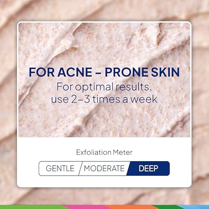 St. Ives Acne Control Face Scrub Deeply Exfoliates and Prevents Acne for Smooth, Glowing Skin Apricot Made with Oil-Free Salicylic Acid Acne Medication, Made with 100% Natural Exfoliants 6 oz - Image 4