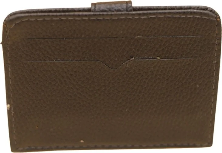Mkm 099037 Thin Business Card Wallet - Pattern-05 - Black -83
