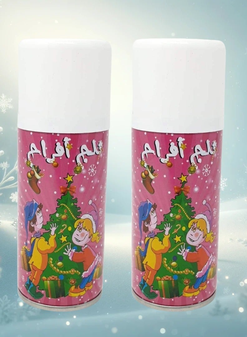 Party Snow Foam Spray 2pcs