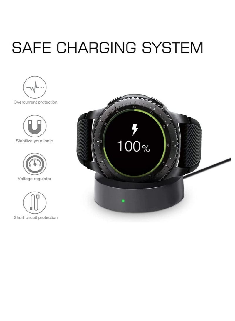 ELTRAZONE Wireless Charging Dock Cradle Charger compatible with Samsung Gear S3 for Samsung G2 Watch  - Image 4