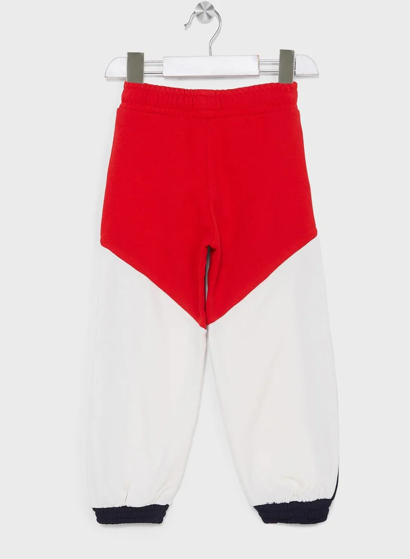 TOMMY HILFIGER Kids Colorblock Sweatpants