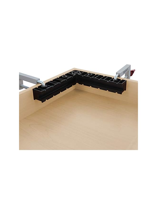 Milescraft 4011 8" ClampSquares - 90 Degree Corner Clamp, Positioning/Assembly Squares for Pictures Frames, Boxes, Etc Black - Image 4