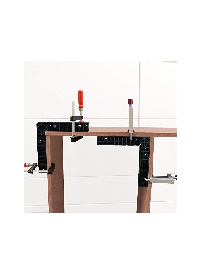 Milescraft 4011 8" ClampSquares - 90 Degree Corner Clamp, Positioning/Assembly Squares for Pictures Frames, Boxes, Etc Black - Image 3