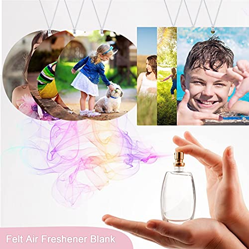 ArtCute مجموعة فن لطيف 101 قطعة من أوراق معطر الهواء الفارغة للتصميم الذاتي للسيارة - Image 4