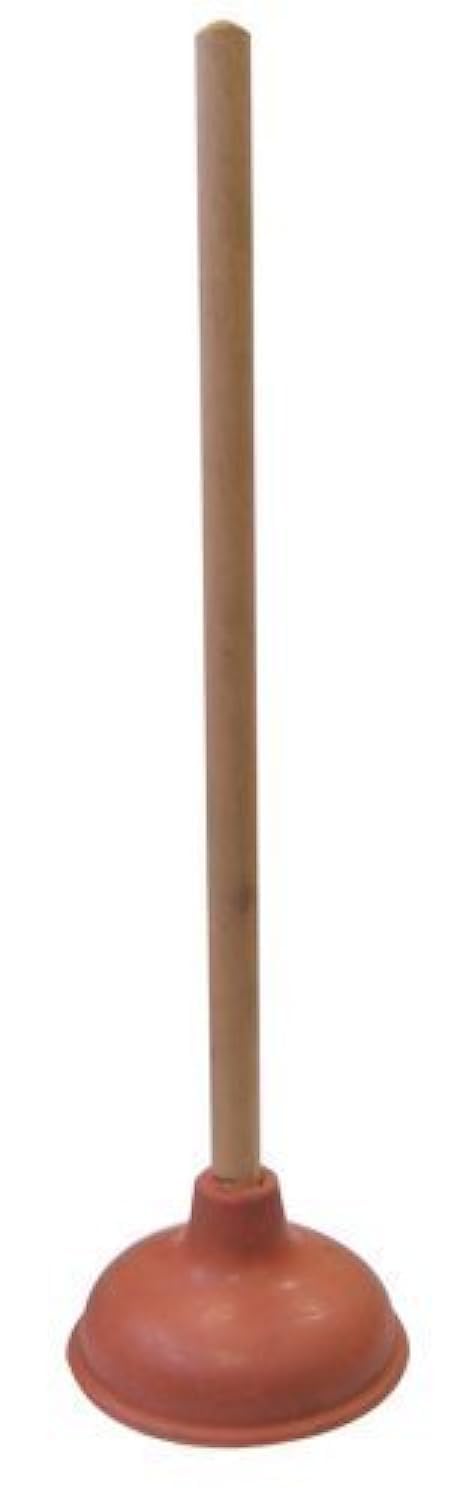 PWWDADA PWWDADA Supply Guru Heavy Duty Force Cup Rubber Toilet Plunger with a Long Wooden Handle to Fix Clogged Toilets and Drains 18 1 Original Version 