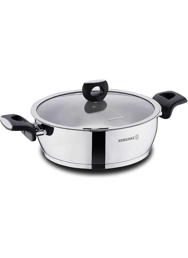Korkmaz A2994 Nora Short Pot 24 x 8 cm Size  - Image 1