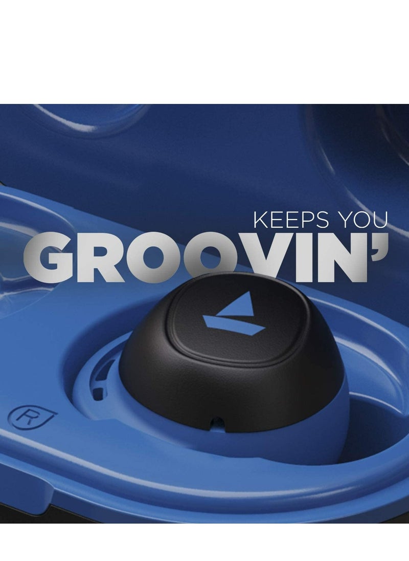 boAt - boAt Airdopes 441 TWS Ear-Buds with IWP Technology, Immersive Audio, Up to 30H Total Playback, IPX7 Water Resistance, Super Touch Controls, Secure Sports Fit & Type-C Port(Blue) - Image 1