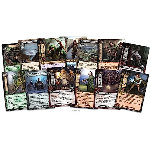 Asmodee The Lord of The Rings The Card Game The Two Towers SAGA Expansion - Cooperative Adventure Game, Strategy Game, Ages 14+, 1-4 Players, 30-90 Min Playtime - Image 2