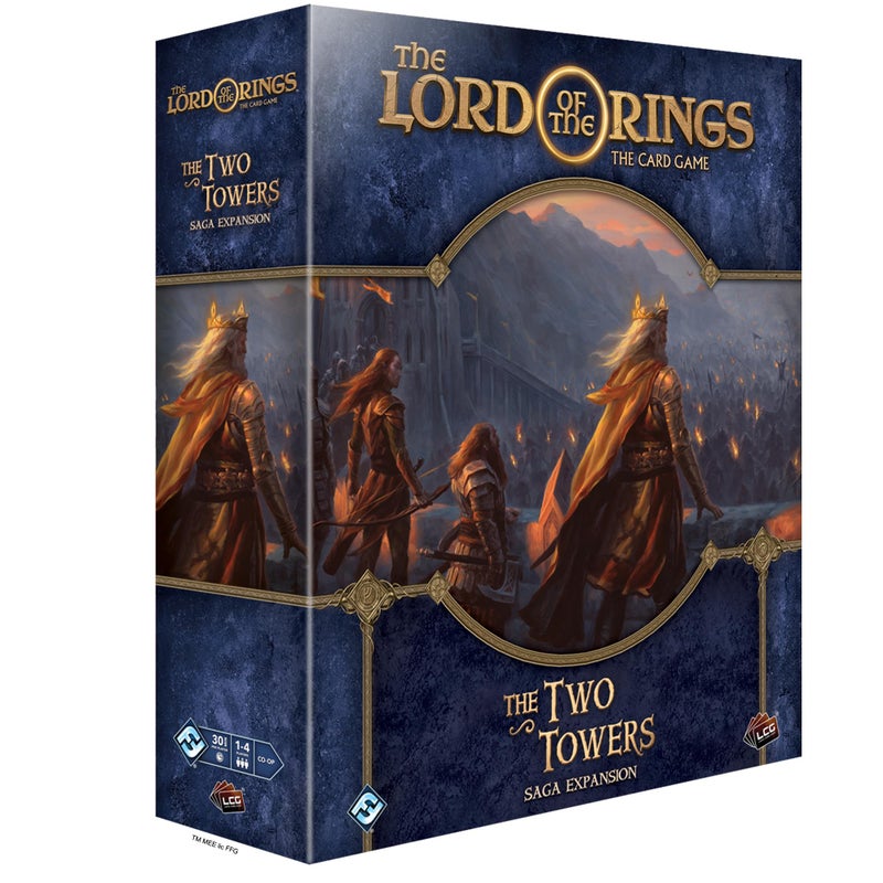 Asmodee The Lord of The Rings The Card Game The Two Towers SAGA Expansion - Cooperative Adventure Game, Strategy Game, Ages 14+, 1-4 Players, 30-90 Min Playtime - Image 4