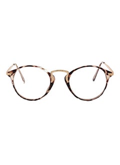 Casual Leopard Frames Retro Oval Eyeglasses