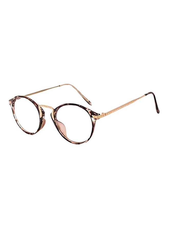 NIBEMINENT - Casual Leopard Frames Retro Oval Eyeglasses - Image 1