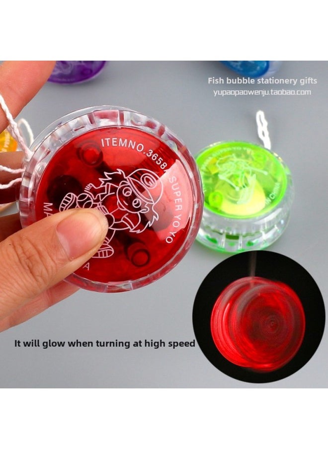 Generic Luminous Yo-yo Children's Toys Kindergarten Prizes Small Gift Flash Yo-yo Yoyo Ball School Season Gift-Color:20 Pieces  - Image 4