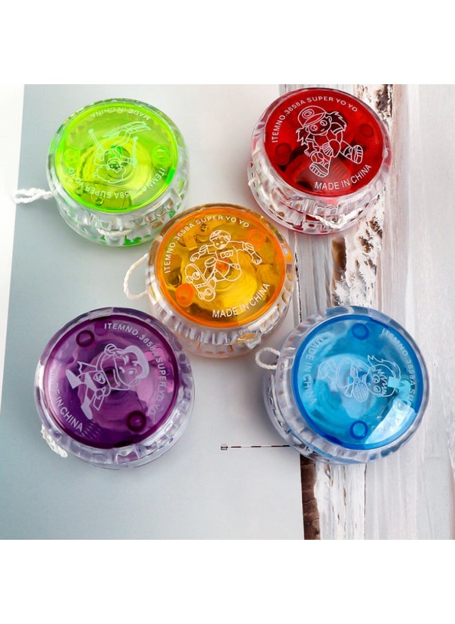 Generic Luminous Yo-yo Children's Toys Kindergarten Prizes Small Gift Flash Yo-yo Yoyo Ball School Season Gift-Color:20 Pieces  - Image 1