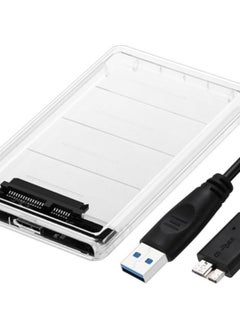 4266 2.5 USB 3.0 External SSD Harddisk Transparent Sata Portable HDD Box