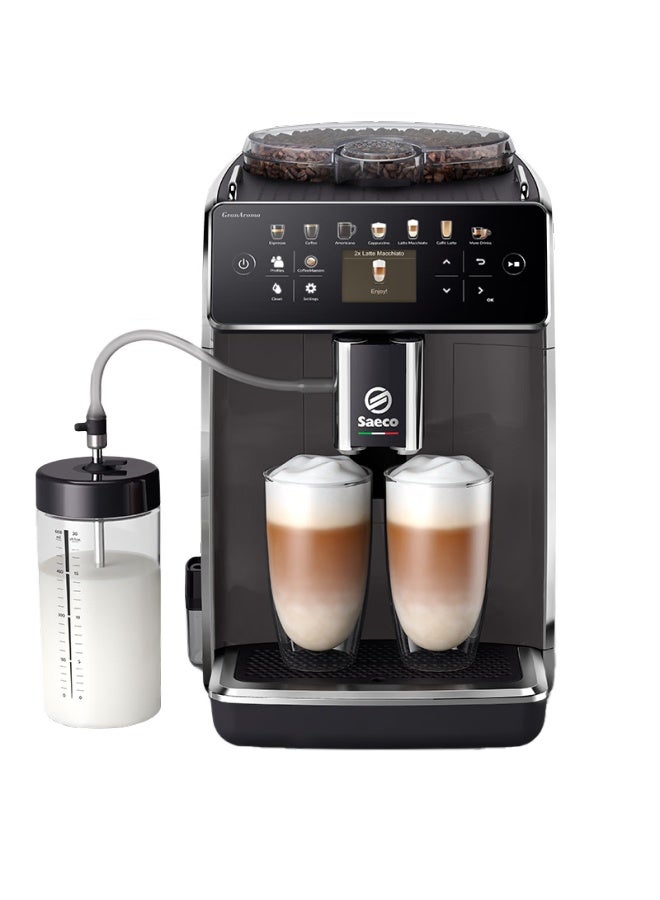 Saeco [saiyi Ka] Magician Plus Fully Automatic Italian Espresso Machine, Imported Home And Office Use, Automatic Cleaning, Ceramic Grinding, Sm6585, Practical Gift For Men And Wome