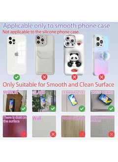 Sthxyfaith Silicone Suction Cup Phone Case Mount Double Sided, Phone Accessories Hands-Free Strong Grip Holder for Selfies and Videos, Silicon Phone Stand Sticky for iPhone and Android  - Image 5