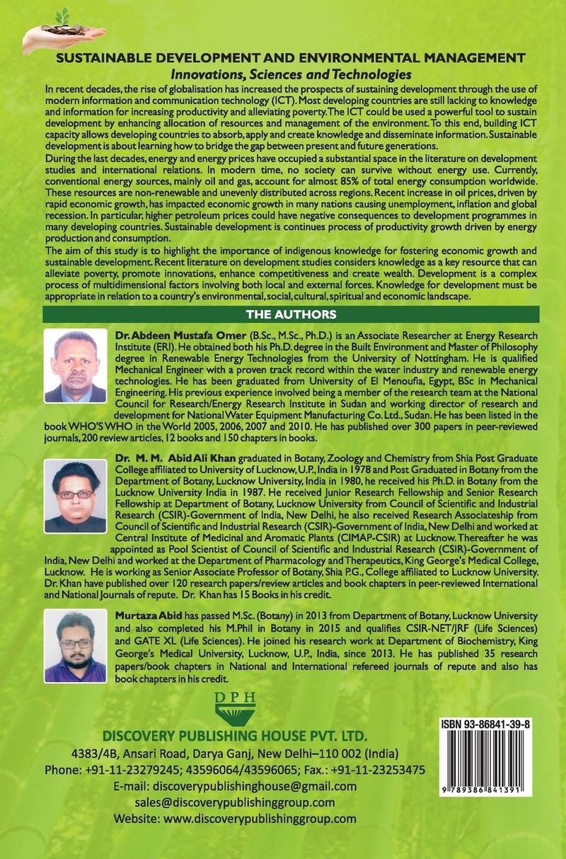SUSTAINABLE DEVELOPMENT AND ENVIRONMENTAL MANAGEMENT: INNOVATIONS, SCIENCES AND TECHNOLOGIES  - Image 2