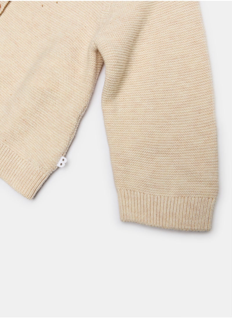 OBAIBI Beige Vest for Girls  - Image 4