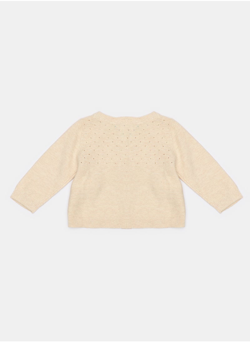 OBAIBI Beige Vest for Girls  - Image 2