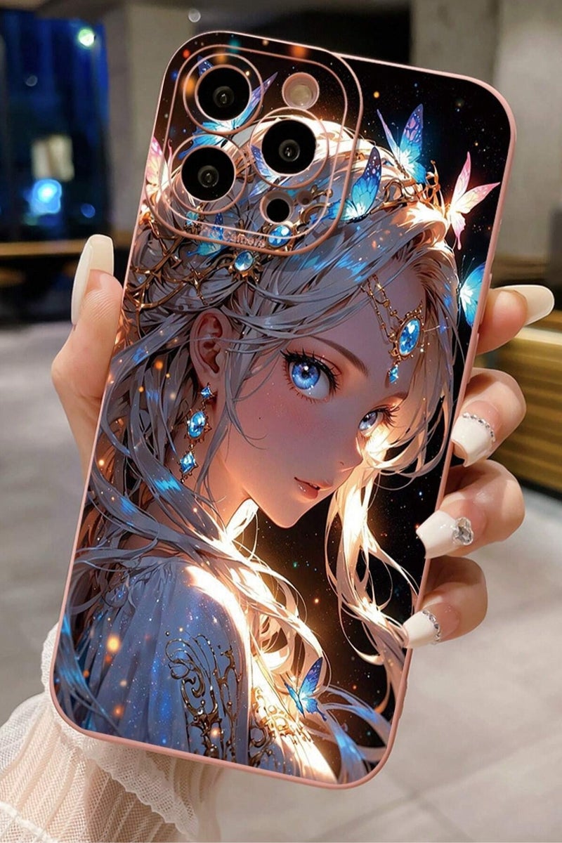 جراب ايفون 16 برو ماكس  بتصميم فتاة انمي - Image 1