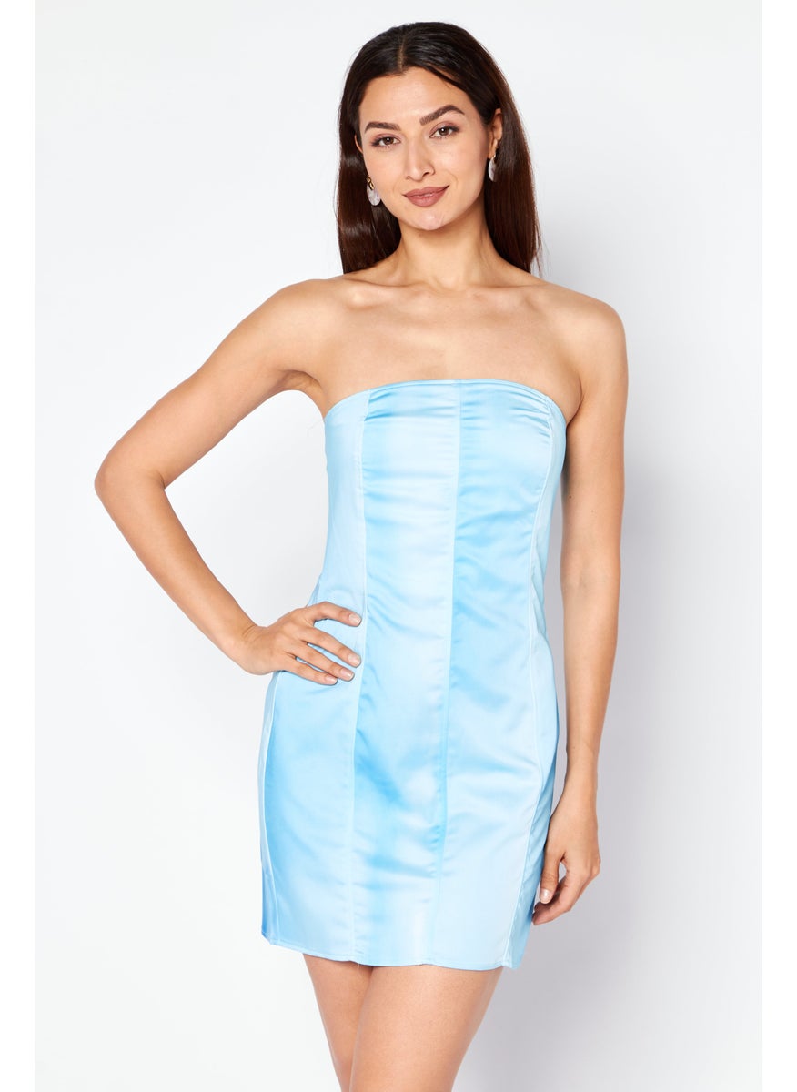 Women Straight Across Strapless Ombre Mini Dress, Blue - pzsku/Z234BF2B6DC3E35473B72Z/45/_/1737641711/bbd8553e-85a9-4423-be89-aa51d3d0a71c