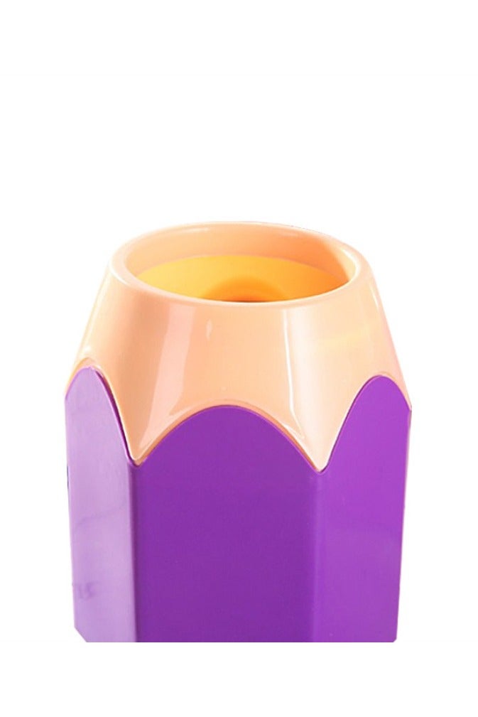 general Crayon Holder,  Pencil Shaped Pen Holders Pencil Storage Organizer, Cute Desktop Pen Organizer, Colorful Vase Pencil Pot Cartoon Stationery Rack for Classroom, Home, Office Supplies - Image 1
