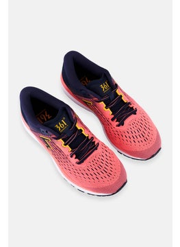 361 Degrees Women Meraki Lace Up Running Shoes, Pink  - Image 4