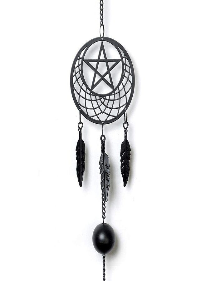 Alchemy Gothic Shades of Alchemy Pentagram Dream Catcher Hanging Decoration - Image 2