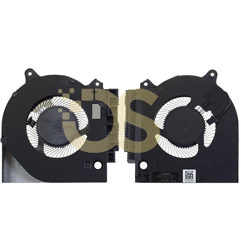 او اس مروحة معالج متوافقة مع Dell G15 5510 5511 5515 يسار + يمين 5 فولت من OS - Image 3
