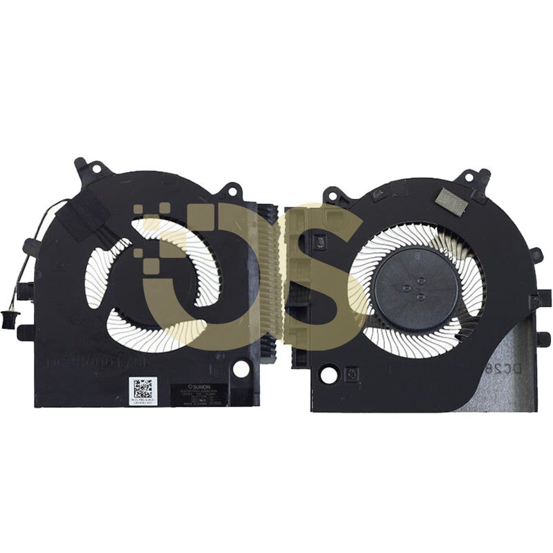 او اس مروحة معالج متوافقة مع Dell G15 5510 5511 5515 يسار + يمين 5 فولت من OS - Image 4