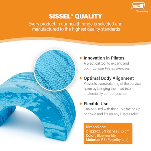 SISSEL Pilates Roller Head Align Dynamic | Optimal Body Alignment & Comfort | Innovative Tool | Skin-Friendly Soft EVA | Flexible for All Rollers - Image 5