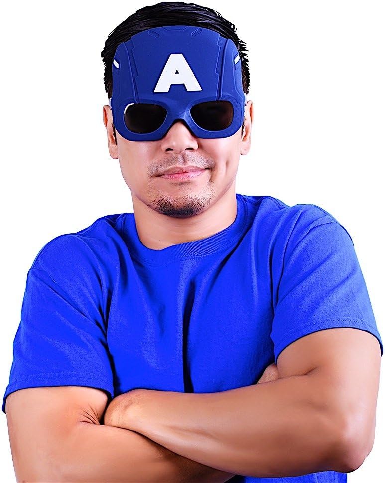 Sun-Staches Avengers Sunglasses | Hulk-Thor-Iron Man-Capt America | Official Marvel Costume Accessory | One Size Fits Most - Image 3