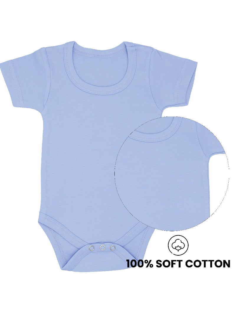 PRINTSHOP4ME My First Ramadan Abu Dhabi Printed Outfit - Romper for Newborn Babies - Short Sleeve Cotton Baby Romper for Baby Girls - Celebrate Baby's First Ramadan in Style  - Image 4