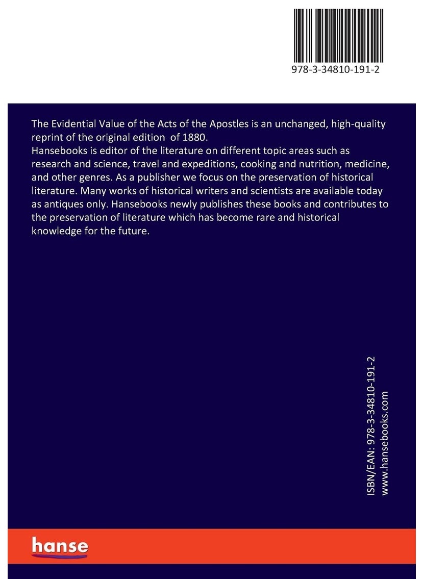 The Evidential Value of the Acts of the Apostles  - Image 2