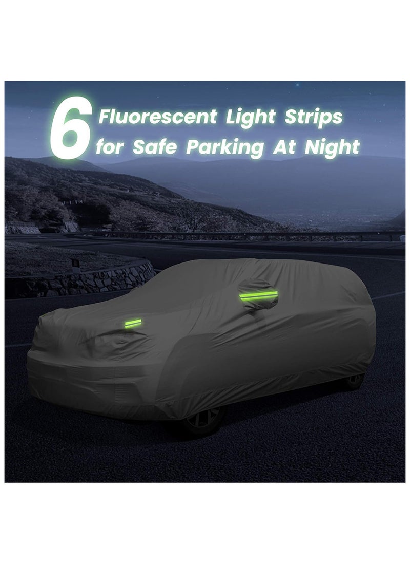 Cool Baby COOLBABY Car Cover SUV Car Covers for Automobiles All Weather Season UV Protection Waterproof Full Car Cover  - Image 5