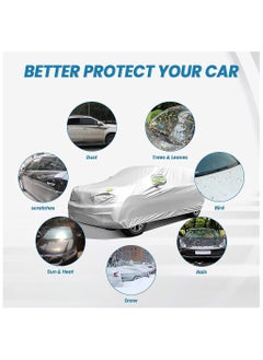 Cool Baby COOLBABY Car Cover SUV Car Covers for Automobiles All Weather Season UV Protection Waterproof Full Car Cover  - Image 2