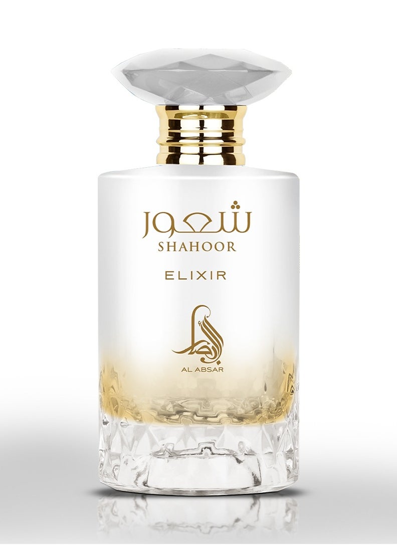 Al Absar - Al Absar Shahoor Elixir Perfume 100ML - Eau de Parfum - Premium ,With Sweet and Warm Gourmand Fragrance For Women - Image 1