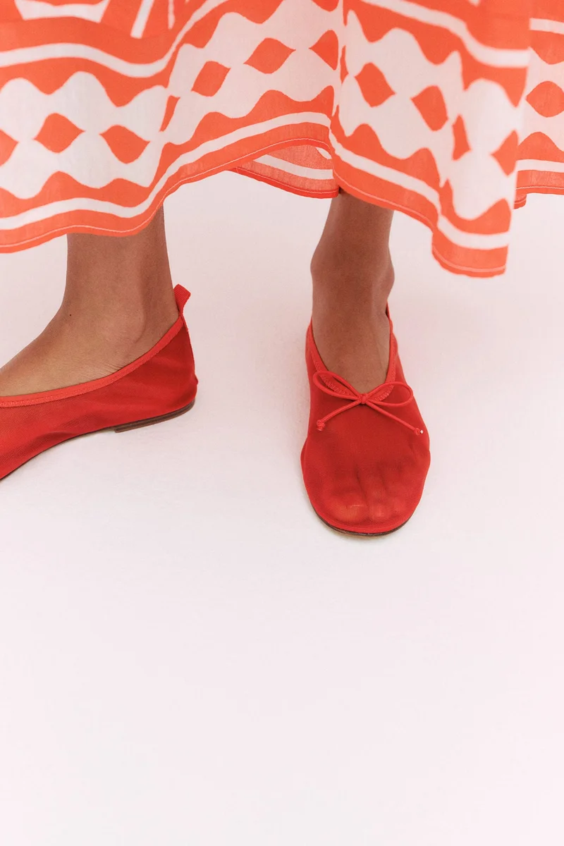 H&M Mesh ballet pumps