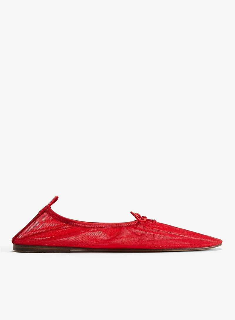 H&M Mesh ballet pumps