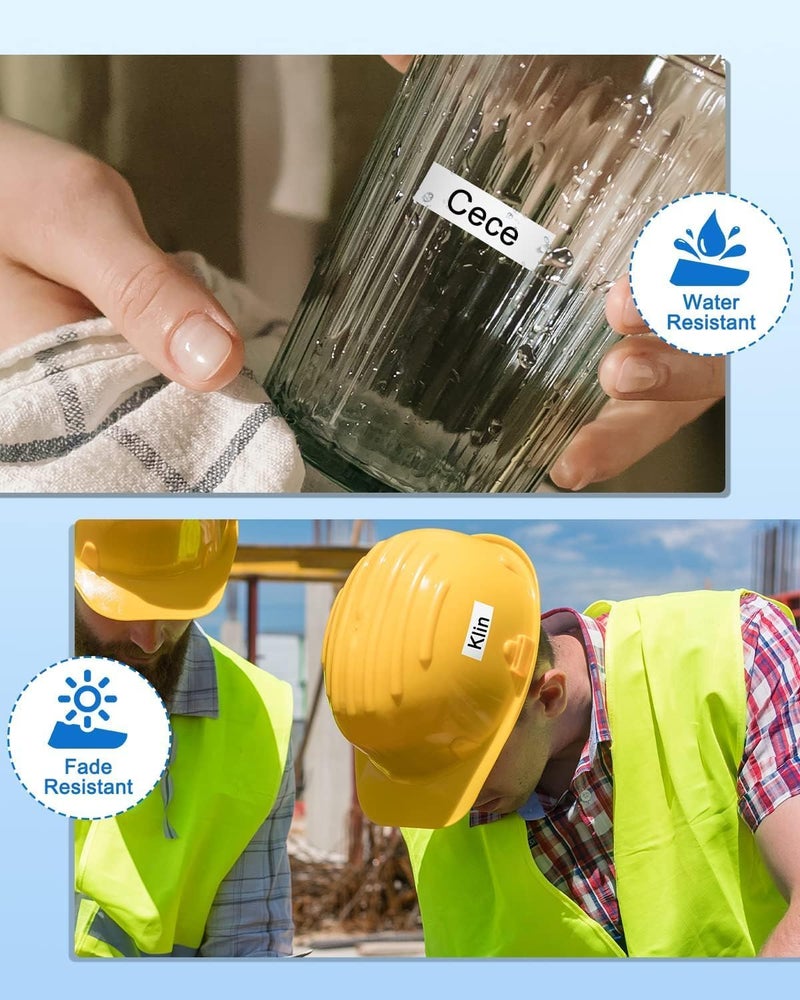 لايبل كينجدوم شريط ملصقات بديل مقاس 12 مم Xr-12We لطابعات كاسيو - Image 5