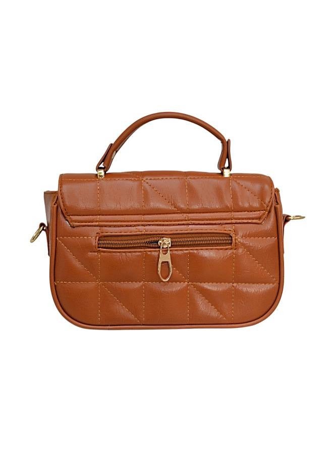 2×1 shoulder and crossbody Brown bag - Image 3
