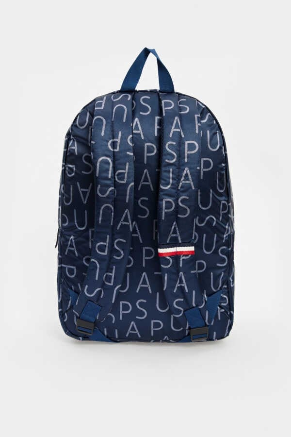 U.S. Polo Assn. Patterned Navy Blue Backpack PLÇAN23292  - Image 4
