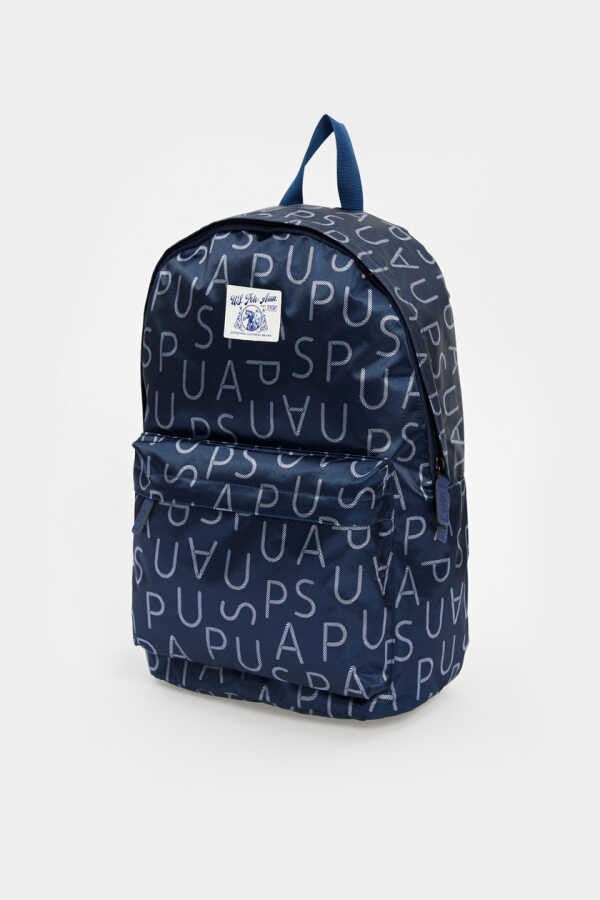 U.S. Polo Assn. Patterned Navy Blue Backpack PLÇAN23292  - Image 2