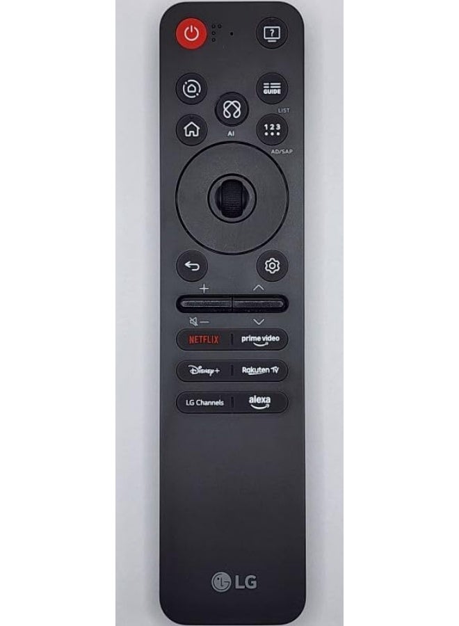 جهاز التحكم عن بُعد السحري MR25GA متوافق مع تلفزيونات LG webOS لعام 2025 مع مؤشر صوتي ذكي وعجلة تمرير - Image 1
