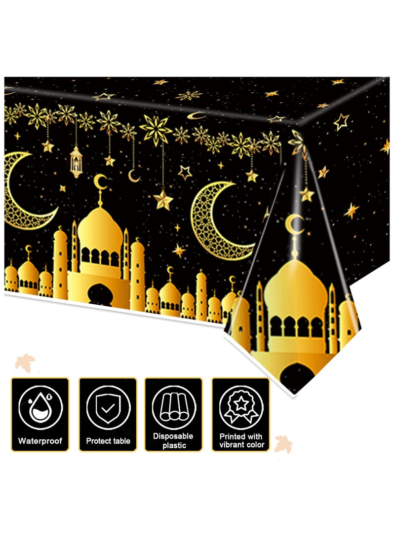 Highland Eid Ramadan Disposable Table Cloth - 130x220 CM - Image 4