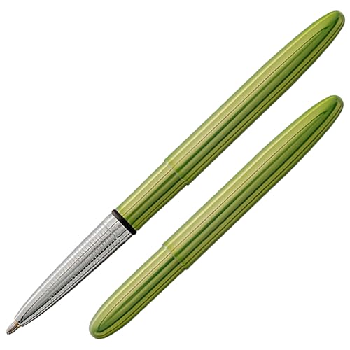 Fisher Space Pen Aurora Borealis Bullet Space Pen, Ballpoint, Lime Green, Black Ink, Gift Box - Image 1