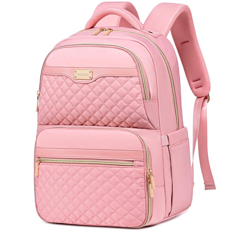 Weitars Lunch Backpack, Insulated Cooler Backpack 15.6 Inch Laptop Backpack For Women Men For Women Nurses Teacher Gifts for College Work Beach Camping Picnics Travel - Image 1