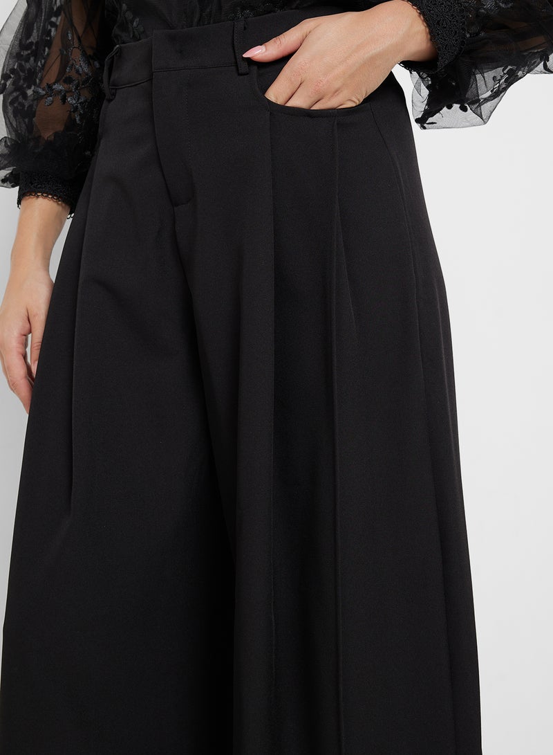 ELLA High Waist Wide Leg Trouser - Image 4