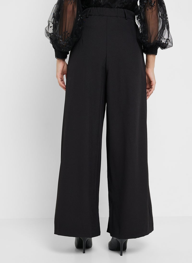 ELLA High Waist Wide Leg Trouser - Image 3